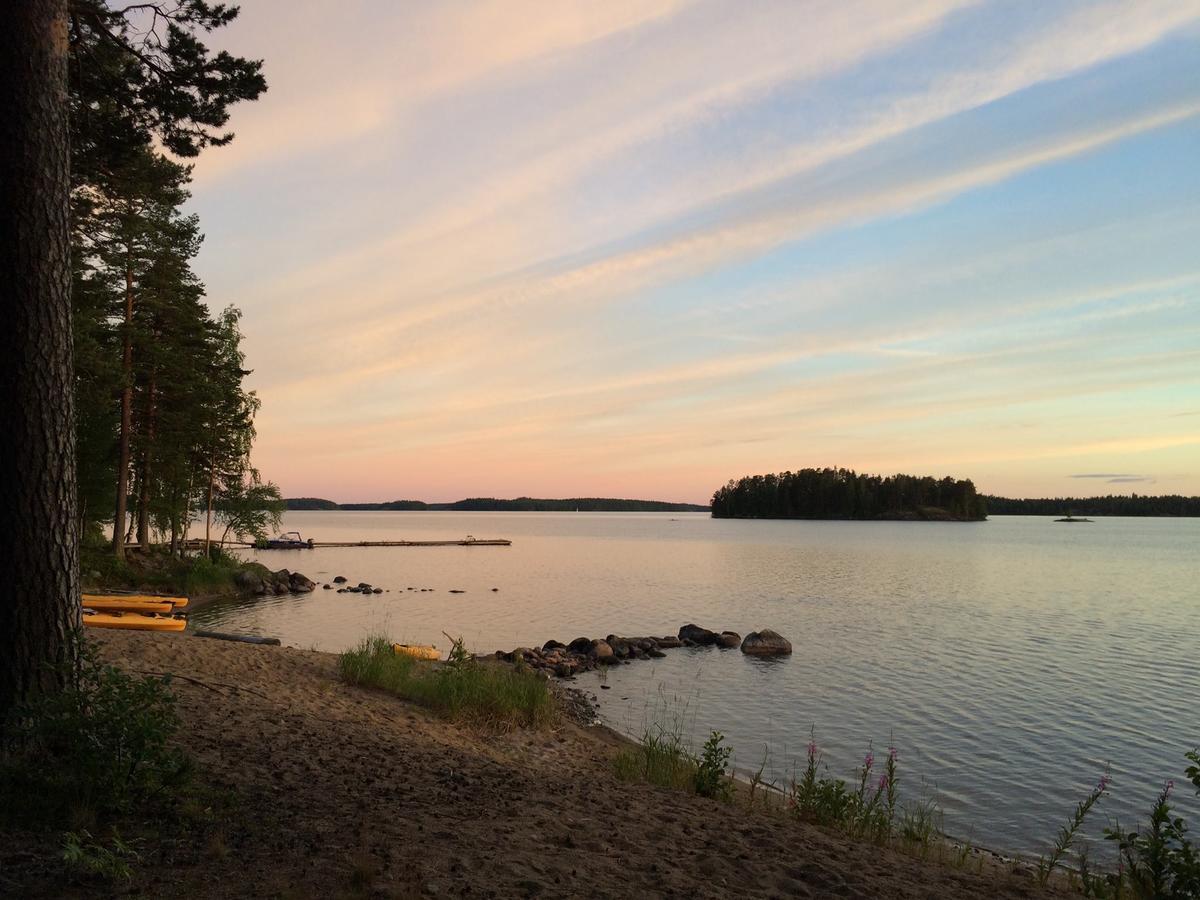 Villa Koskenselaen Lomakylae Puumala Esterno foto